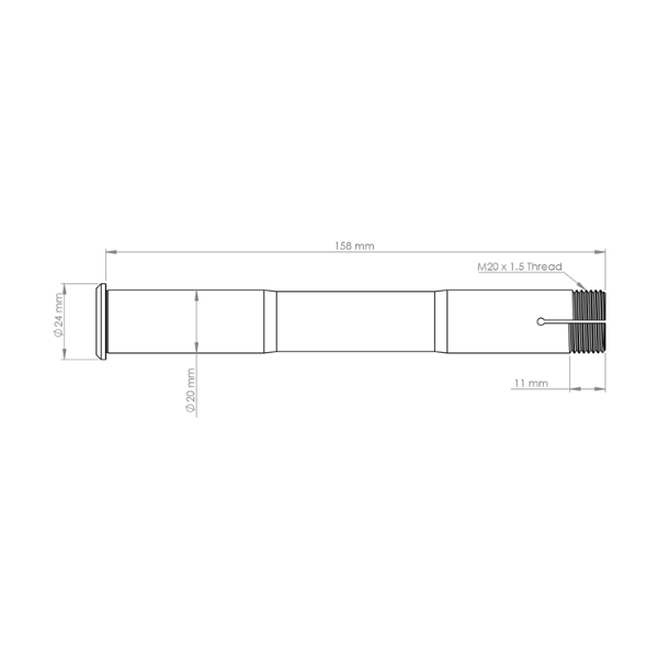 Burgtec Rockshox BoXXer Axle