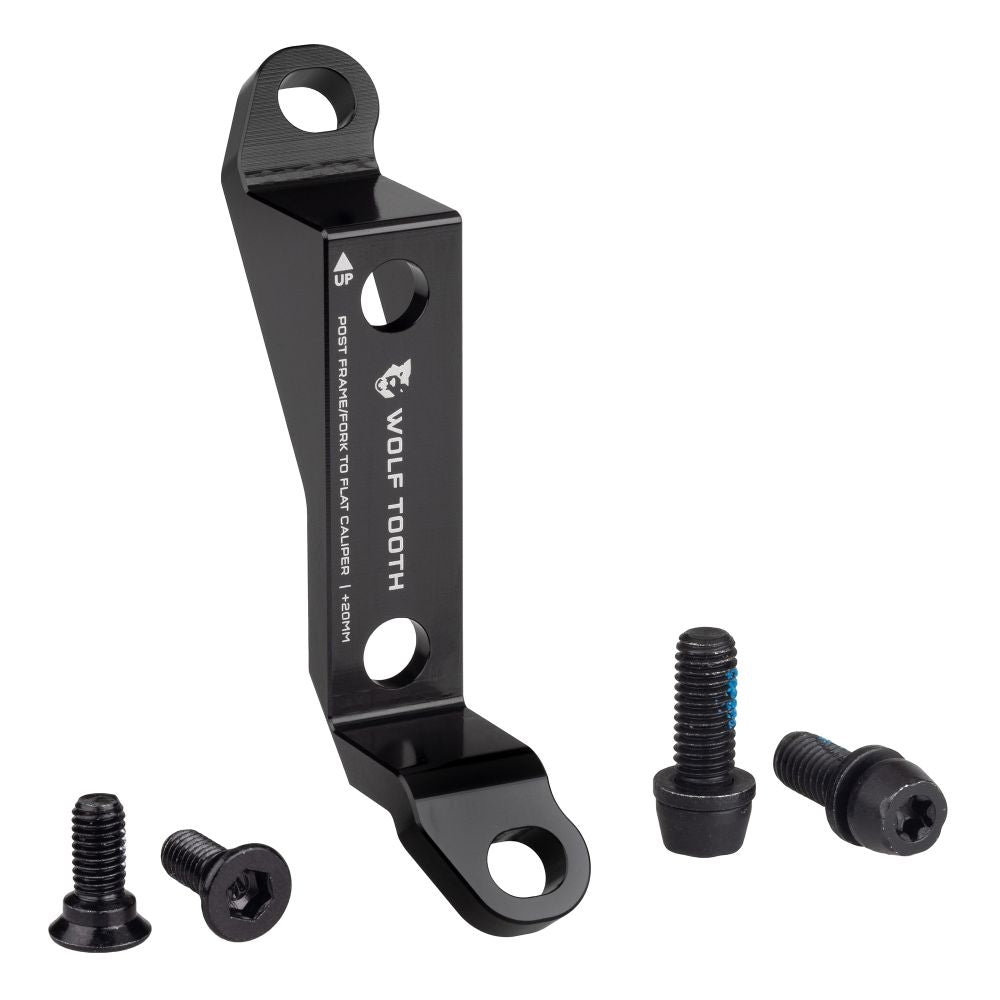 Wolf Tooth Post To Flat Mount Brake Adapter