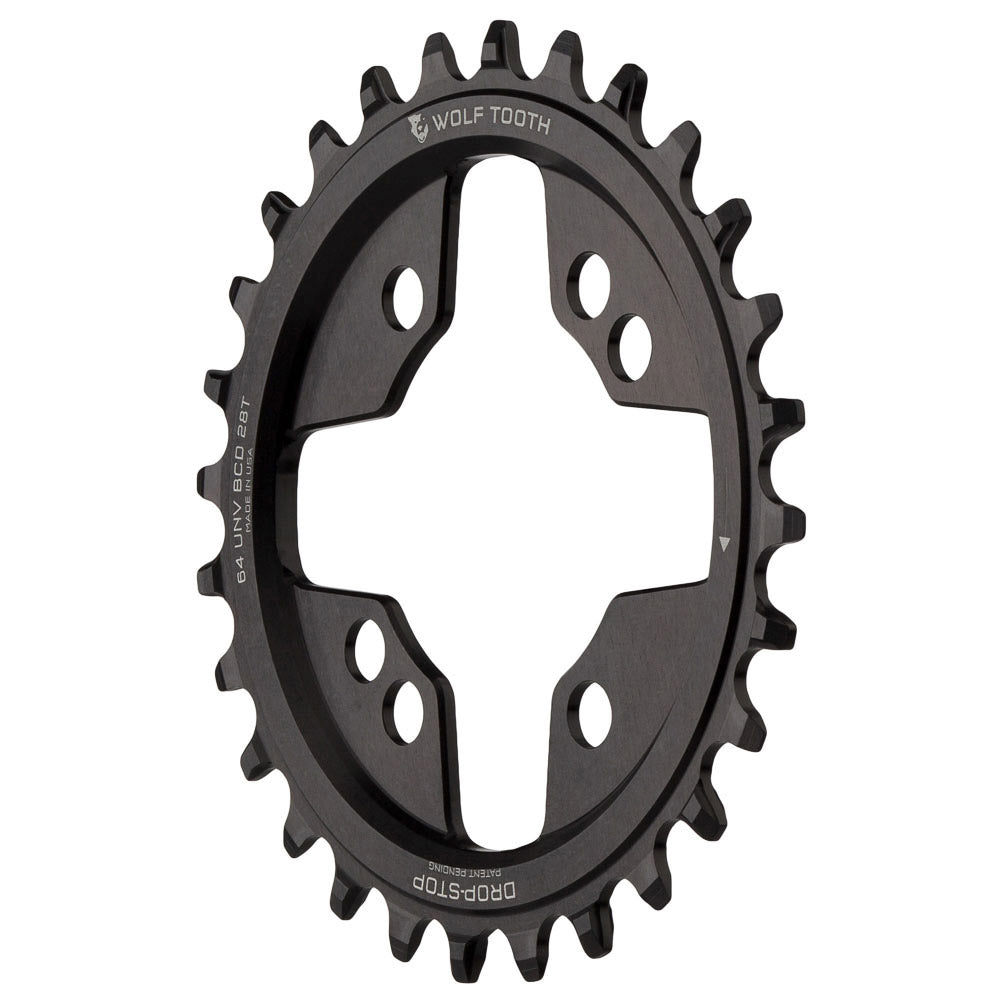 Wolf Tooth 64 BCD Drop Stop A Chainring