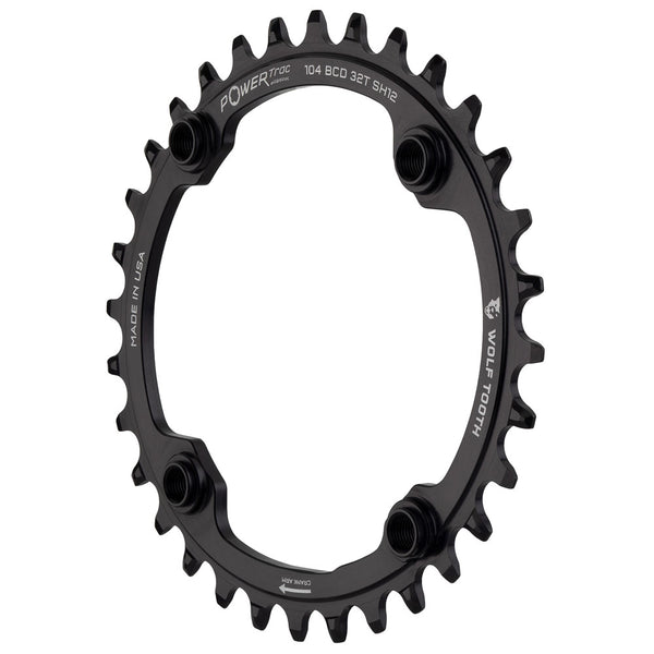 Wolf Tooth 104 Bcd Drop Stop St Chainring Oval Shimano Hg+