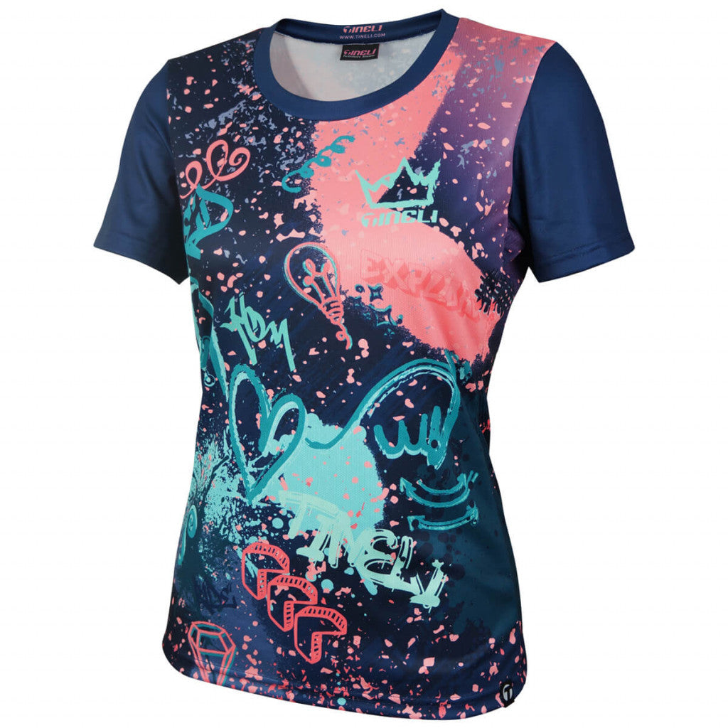 Tineli Trail Jersey Graphik Womens