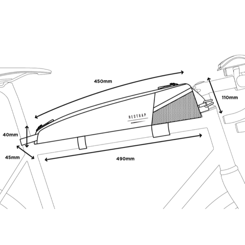 rapha top tube bag