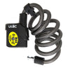 ULAC Lock Bulldog Cable Alarm Key 12mmx120cm