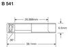 Enduro Headset Bearing 1 1/16" x 1.5" x 9/32"