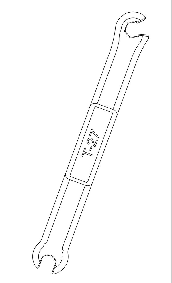 Fulcrum Tool T-27 Spoke wrench